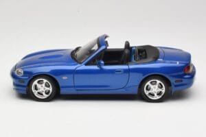 Mazda MX-5 NA 10th Anniversary Blue Metallic Gate 1:18 01071 Kovina – slika 4 od 8