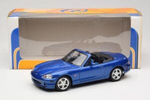 Mazda MX-5 NA 10th Anniversary Blue Metallic Gate 1:18 01071 Kovina – slika 8 od 8
