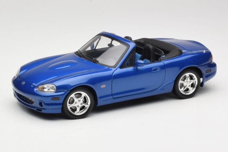 Mazda MX-5 NA 10th Anniversary Blue Metallic Gate 1:18 01071 Kovina