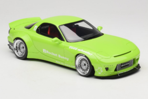 Mazda RX-7 FD Rocket Bunny Pearl Green Otto 1:18 OT1155 Smola – slika 4 od 6