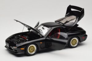 Mazda RX-7 FD Tuned Version Brilliant Black AUTOart 1:18 75968 Kovina – slika 2 od 8