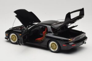 Mazda RX-7 FD Tuned Version Brilliant Black AUTOart 1:18 75968 Kovina – slika 5 od 8