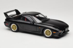 Mazda RX-7 FD Tuned Version Brilliant Black AUTOart 1:18 75968 Kovina – slika 6 od 8