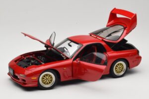 Mazda RX-7 FD Tuned Version Vintage Red AUTOart 1:18 75969 Kovina – slika 2 od 8