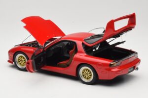 Mazda RX-7 FD Tuned Version Vintage Red AUTOart 1:18 75969 Kovina – slika 5 od 8