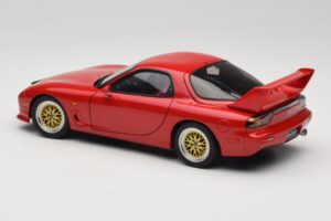 Mazda RX-7 FD Tuned Version Vintage Red AUTOart 1:18 75969 Kovina – slika 7 od 8