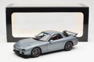 Mazda RX-7 FD Spirit R Type A Siv Metallic AUTOart 1:18 75987 Kovina – slika 8 od 8