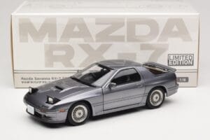 Mazda Savanna RX-7 FC3S Siv Wheelart 1:18 WA180401 Kovina – slika 10 od 10