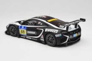 McLaren 12C GT3 Dorr Motorsport #69 C. Adams / M. Klasen 24 Hours Nurburgring 2013 Minichamps 1:18 151131369 Kovina – slika 5 od 6