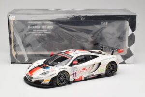 McLaren 12C GT3 #11 Art Grand Prix C. Leclerc / N. Parisy / A. Soucek Spa 24 Hours 2013 Minichamps 1:18 151131311 Kovina – slika 6 od 6