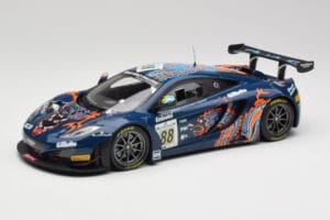 McLaren 12C GT3 #88 Von Ryan Racing A. Barff / T. Goodwin / B. Senna Spa 24 Hours 2013 Minichamps 1:18 151131388 Kovina