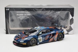 McLaren 12C GT3 #88 Von Ryan Racing A. Barff / T. Goodwin / B. Senna Spa 24 Hours 2013 Minichamps 1:18 151131388 Kovina – slika 6 od 6