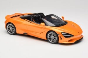 McLaren 750S Spider Papaya Orange GT Spirit 1:18 GT488 Smola – slika 4 od 6