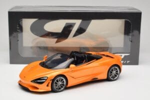 McLaren 750S Spider Papaya Orange GT Spirit 1:18 GT488 Smola – slika 6 od 6
