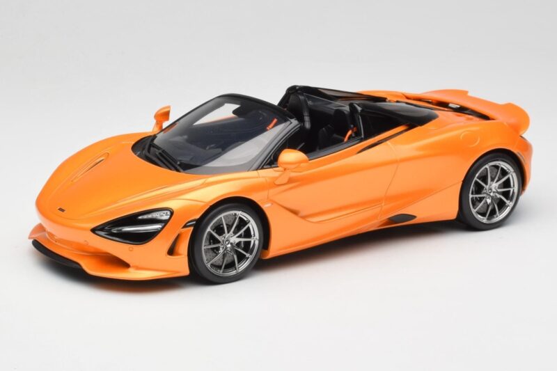 McLaren 750S Spider Papaya Orange GT Spirit 1:18 GT488 Smola