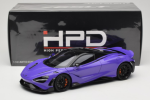 McLaren 765LT Vijolična HPD 1:18 HPD18005 Kovina – slika 8 od 8