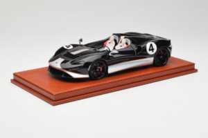 McLaren Elva Črn Srebrn AB Models 1:18 REMC022 Smola – slika 2 od 7