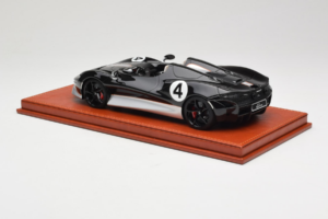 McLaren Elva Črn Srebrn AB Models 1:18 REMC022 Smola – slika 5 od 7