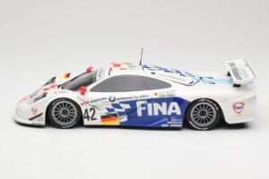 McLaren F1 GTR BMW Motorsport #42 J. Lehto / S. Soper / N. Piquet 24 Hours of Le Mans 1997 Minichamps 1:18 530133742 Kovina – slika 4 od 8