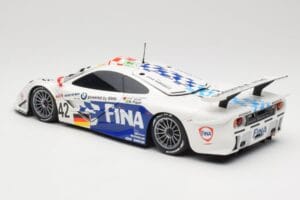 McLaren F1 GTR BMW Motorsport #42 J. Lehto / S. Soper / N. Piquet 24 Hours of Le Mans 1997 Minichamps 1:18 530133742 Kovina – slika 7 od 8