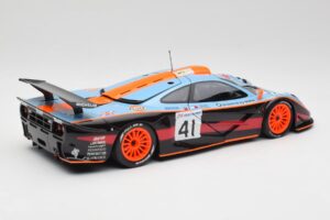 McLaren F1 GTR Gulf #41 P. Gounon / S. Oloffson 24 Hours of Le Mans 1997 Minichamps 1:18 530133741 Kovina – slika 3 od 8