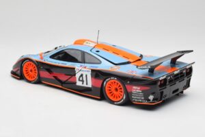 McLaren F1 GTR Gulf #41 P. Gounon / S. Oloffson 24 Hours of Le Mans 1997 Minichamps 1:18 530133741 Kovina – slika 7 od 8