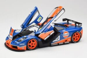 McLaren F1 GTR Gulf Racing #33 S. Bellm / A. Weaver / J. Lehto 24 Hours of Le Mans 1996 Minichamps 1:18 530133633 Kovina – slika 2 od 8