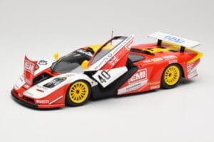 McLaren F1 GTR Gulf Team Davidoff #40 D. O'Rourke / G. Sugden / J. Auberlein 24 Hours of Le Mans 1998 Minichamps 1:18 5301338 – slika 2 od 8