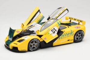 McLaren F1 GTR Harrods Mach One Racing #51 A. Wallace / D. Bell / J. Bell 24 Hours of Le Mans 1995 Minichamps 1:18 530133551  – slika 2 od 8
