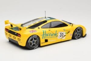 McLaren F1 GTR Harrods Mach One Racing #51 A. Wallace / D. Bell / J. Bell 24 Hours of Le Mans 1995 Minichamps 1:18 530133551  – slika 3 od 8