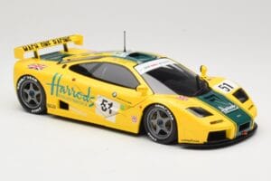 McLaren F1 GTR Harrods Mach One Racing #51 A. Wallace / D. Bell / J. Bell 24 Hours of Le Mans 1995 Minichamps 1:18 530133551  – slika 6 od 8
