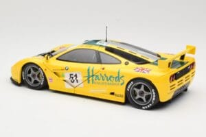 McLaren F1 GTR Harrods Mach One Racing #51 A. Wallace / D. Bell / J. Bell 24 Hours of Le Mans 1995 Minichamps 1:18 530133551  – slika 7 od 8