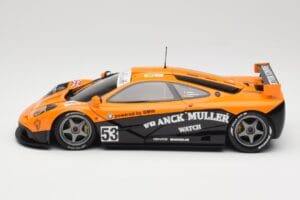 McLaren F1 GTR Kokusai Kaihatsu Racing #53 O. Giroix / J. Sala / P. Deletraz 24 Hours of Le Mans 1996 Minichamps 1:18 5301336 – slika 4 od 8