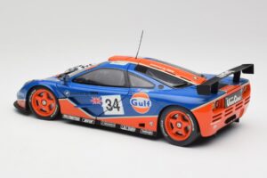 McLaren F1 GTR #34 Gulf Racing 1996 UT Models 1:18 39621 Kovina – slika 7 od 8