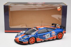 McLaren F1 GTR #34 Gulf Racing 1996 UT Models 1:18 39621 Kovina – slika 8 od 8