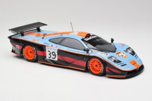 McLaren F1 GTR #39 R. Bellm / A. Gilbert-Scott 24 Hours of Le Mans 1997 Minichamps 1:18 530133739 Kovina – slika 6 od 8