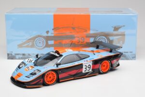 McLaren F1 GTR #39 R. Bellm / A. Gilbert-Scott 24 Hours of Le Mans 1997 Minichamps 1:18 530133739 Kovina – slika 8 od 8
