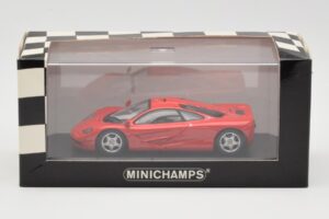 McLaren F1 Rdeč Minichamps 1:43 433133438 Kovina – slika 4 od 4