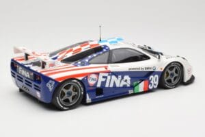 McLaren F1 GTR Team Bigazzi #39 N. Piquet / A. Cecotto / D. Sullivan 24 Hours of Le Mans 1996 Minichamps 1:18 530133639 Kovin – slika 3 od 8