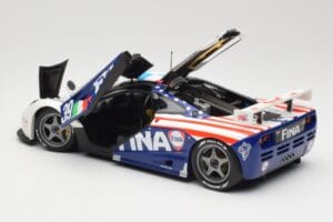 McLaren F1 GTR Team Bigazzi #39 N. Piquet / A. Cecotto / D. Sullivan 24 Hours of Le Mans 1996 Minichamps 1:18 530133639 Kovin – slika 5 od 8