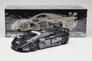 McLaren F1 GTR #59 Ueno Clinic Y. Dalmas / J.J. Lehto / M. Sekiya 24 Hours of Le Mans Winner 1995 Minichamps 1:18 530133559 K – slika 8 od 8