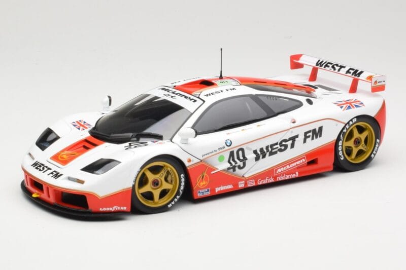 McLaren F1 GTR West Competition #49 J. Nielsen / J. Mass / T. Bscher 24 Hours of Le Mans 1995 Minichamps 1:18 530133549 Kovin