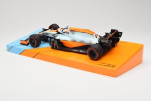 McLaren MCL35M #4 L. Norris 3rd Place Monaco GP 2021 Minichamps 1:18 533212402 Kovina – slika 5 od 6
