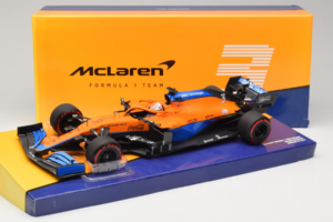McLaren MCL35M Mercedes #3 D. Ricciardo McLaren F1 Team Bahrain Grand Prix 2021 Minichamps 1:18 533211803 Smola – slika 7 od 7