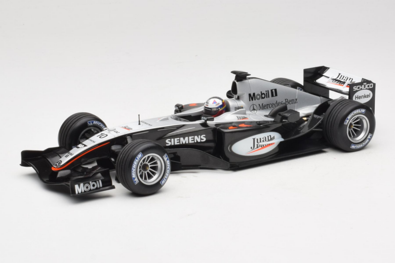 McLaren MP4-19 Mercedes J.P. Montoya Test Car 2005 Minichamps 1:18 533051880 Kovina