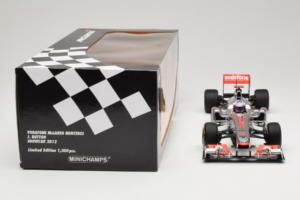 McLaren MP4-27 Mercedes #3 J. Button Vodafone McLaren Showcar F1 2012 Minichamps 1:18 530121873 Kovina – slika 7 od 7