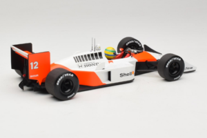 McLaren MP4/4 Honda #12 A. Senna Marlboro McLaren F1 World Champion 1988 Minichamps 1:18 540881812 Kovina – slika 2 od 7