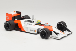 McLaren MP4/4 Honda #12 A. Senna Marlboro McLaren F1 World Champion 1988 Minichamps 1:18 540881812 Kovina – slika 4 od 7