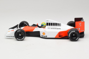 McLaren MP4/5B Honda #27 A. Senna Marlboro McLaren F1 World Champion 1990 Minichamps 1:18 540901827 Kovina – slika 3 od 7
