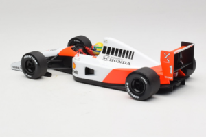 McLaren MP4/6 Honda #1 A. Senna Marlboro McLaren F1 World Champion 1991 Minichamps 1:18 540911801 Kovina – slika 5 od 7